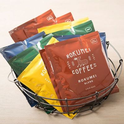 手軽に楽しめる。ドリップバッグ｜ロクメイコーヒー