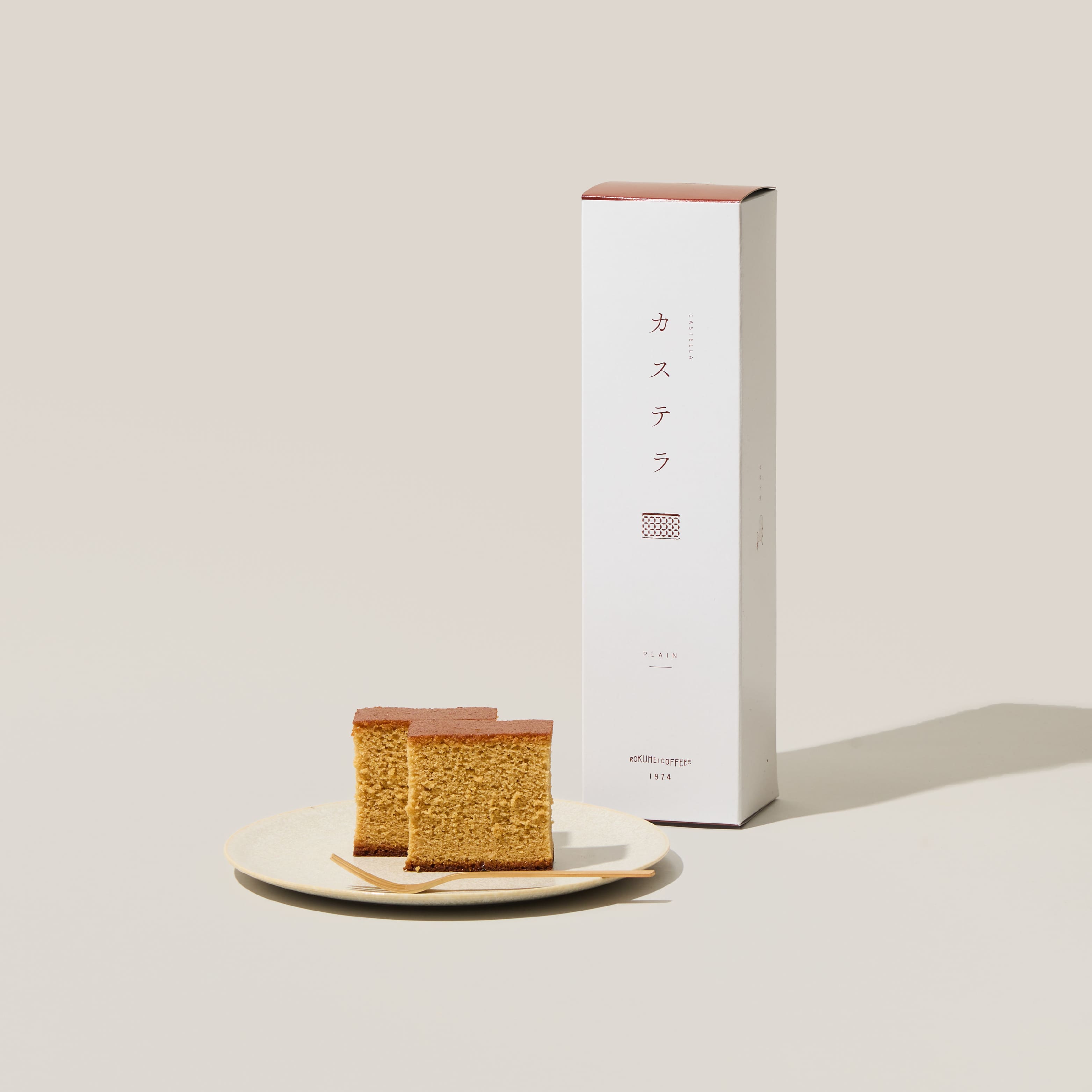 ロクメイ カステラ 味わい