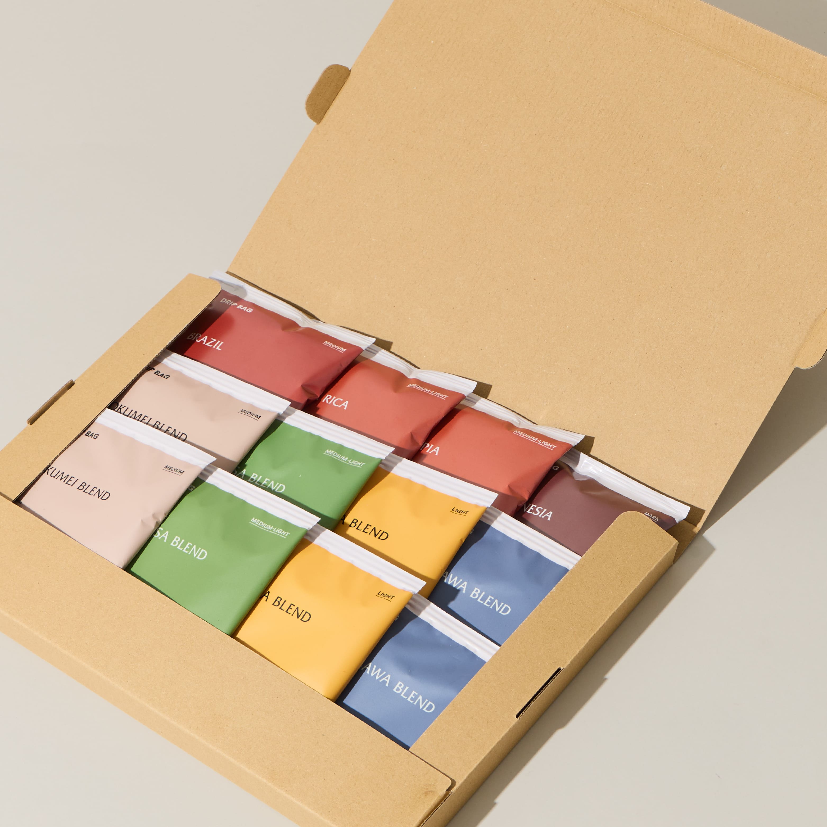 ドリップバッグ アソート 8種 12pcsについて