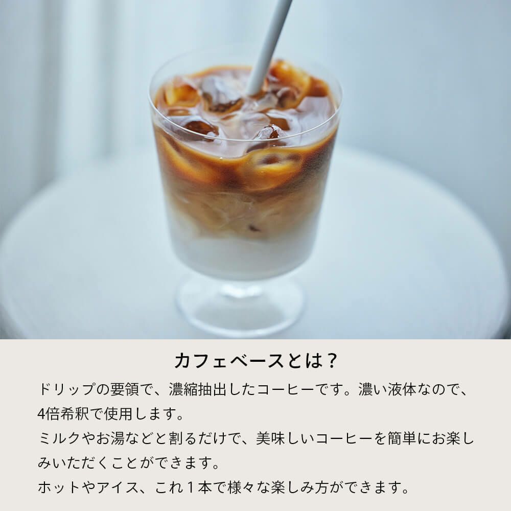 カフェベースについての説明