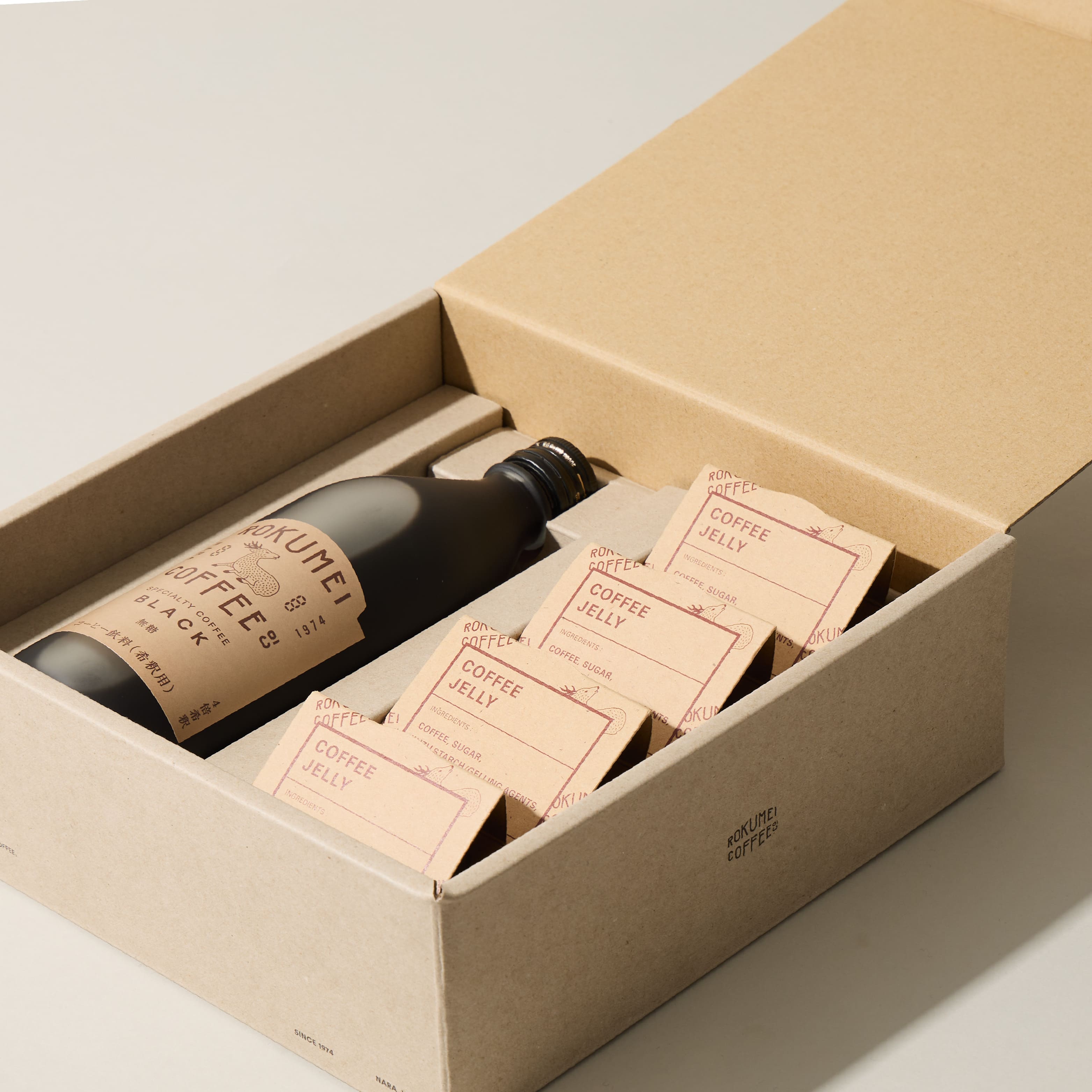 コーヒーゼリー 4個 & カフェベース 500ml ハニー サムネイル