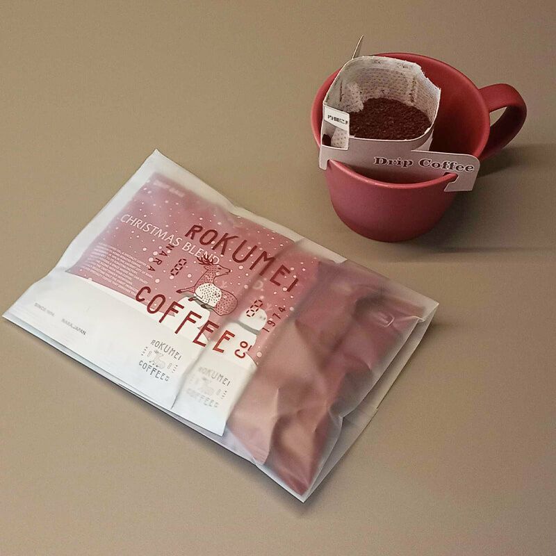 プチギフト クリスマスブレンド ＆ ロクメイブレンド ドリップバッグ 4袋